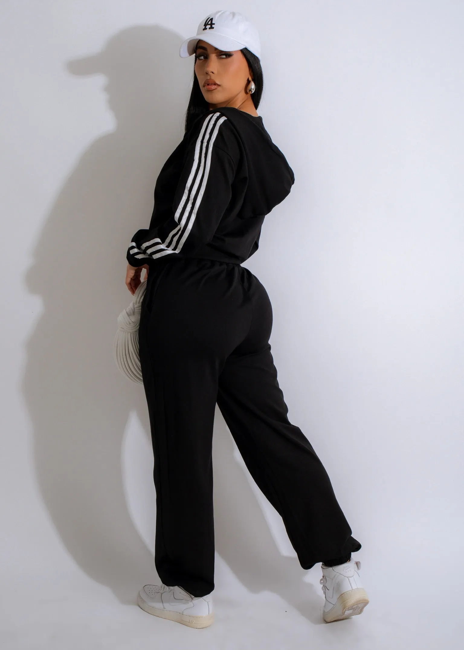 Urban Stride Tracksuit Black