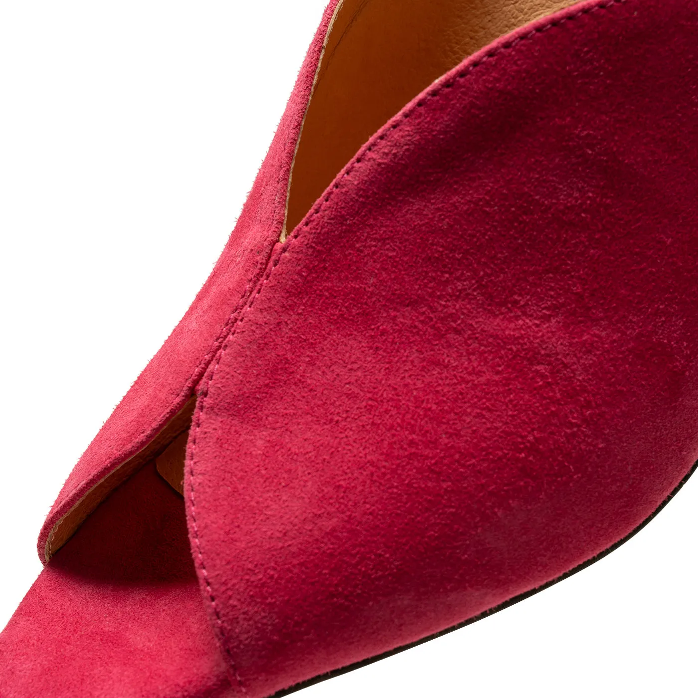 Valentine sandal suede - PINK FLASH