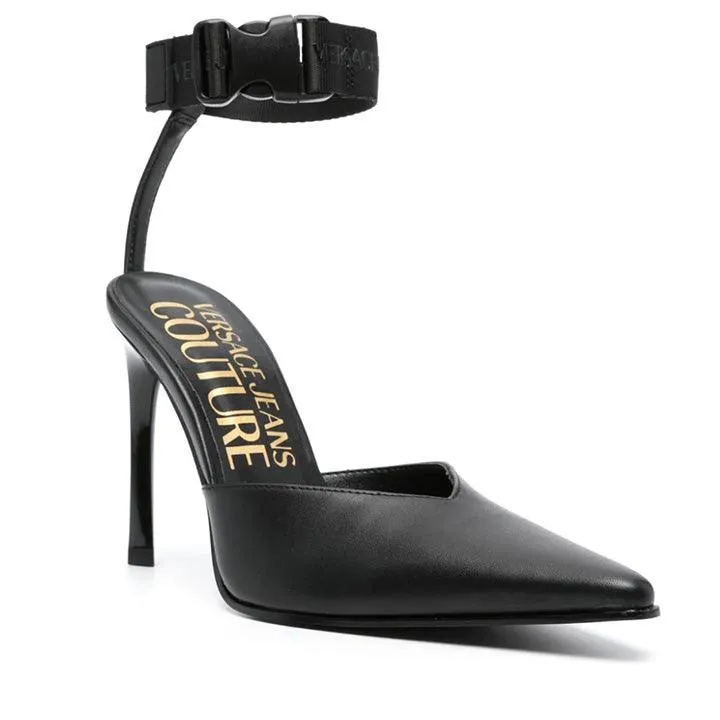 VERSACE JEANS COUTURE BLACK HEELS