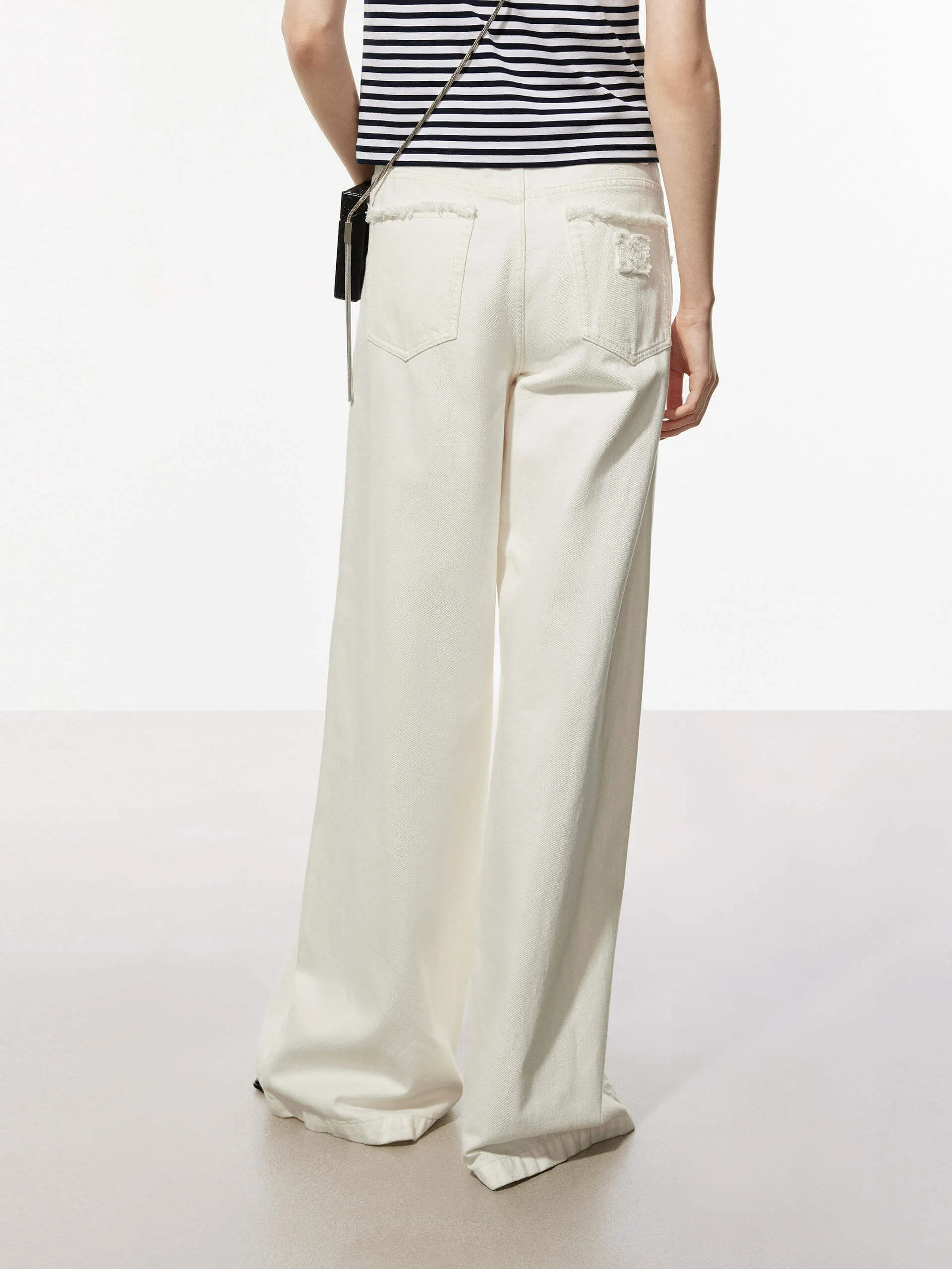 White Wide Leg Jeans