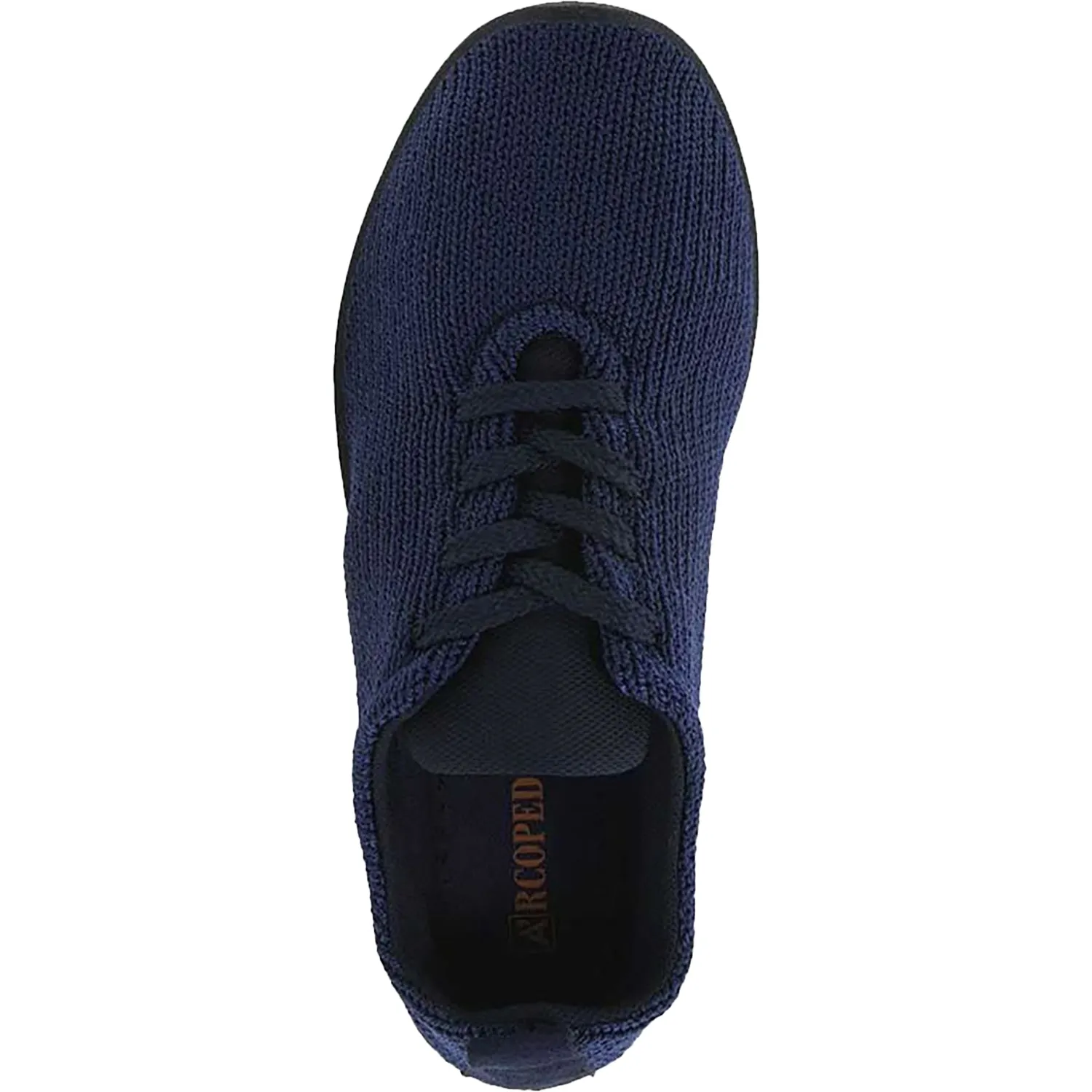 Women's Arcopedico LS Navy Knit Fabric