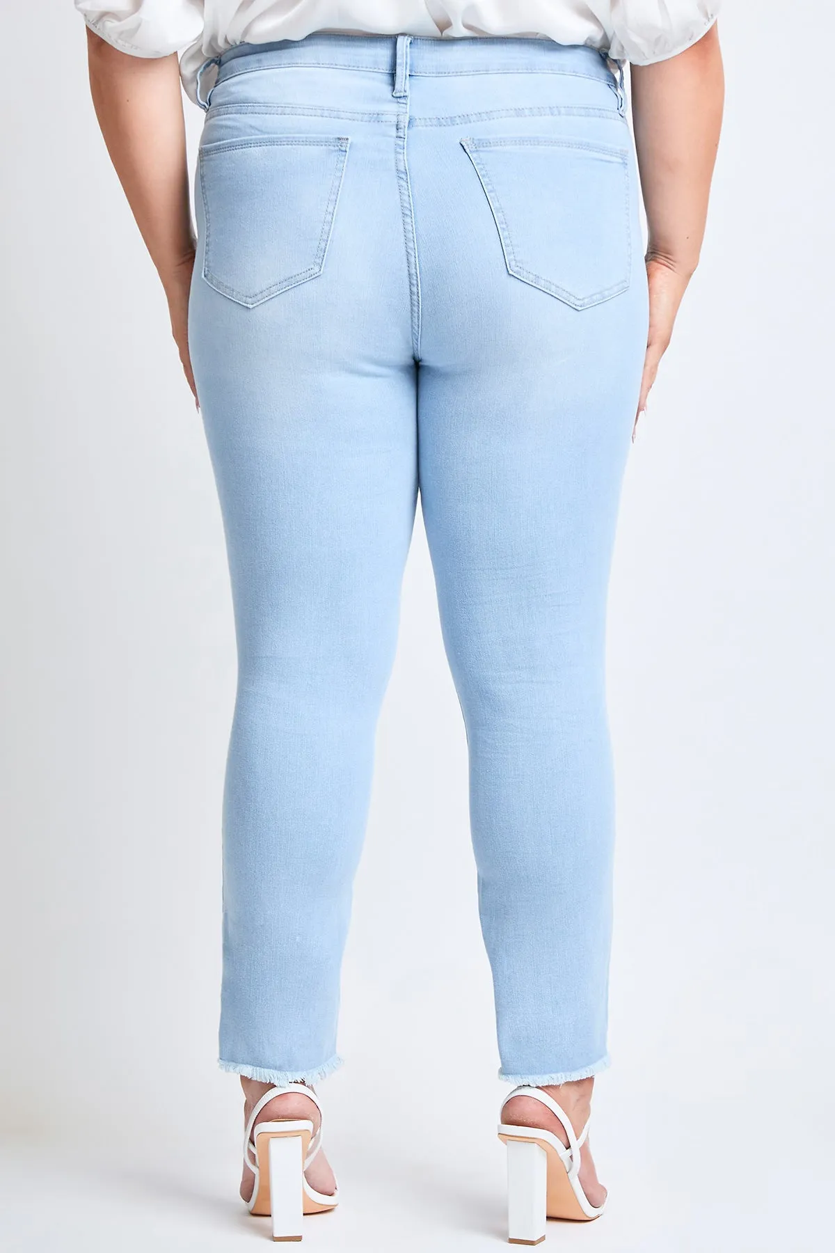 Women's Plus Size Sustainable High Rise Skinny Ankle Jeans