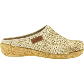 Women's Taos Primavera Stone/Gold Synthetic