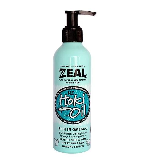 Zeal New Zealand Hoki Fish Oil Dog Supplement